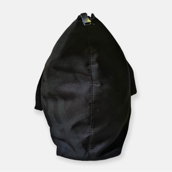 BURBERRY Fragrances Extra Large Black/Green Plaid Canvas Weekender/ Duffle Bag - Picture 6 of 13